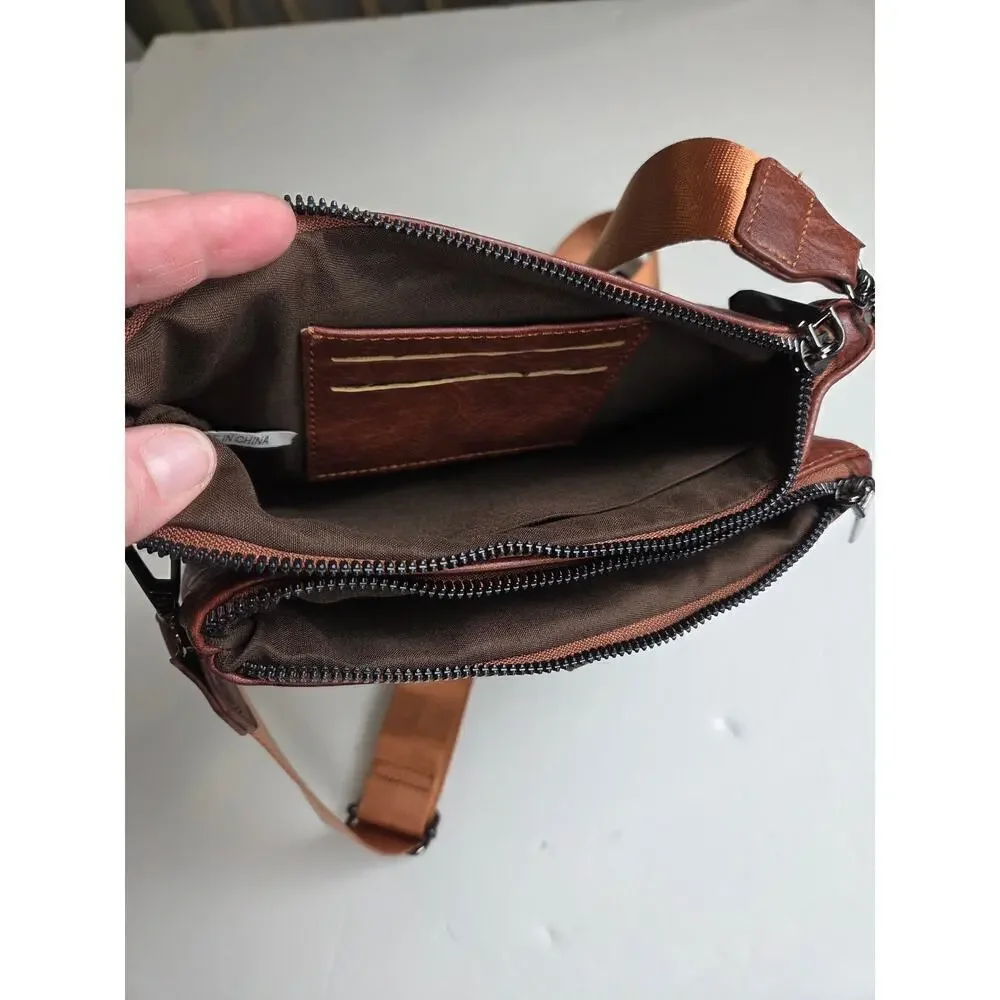 myfriday Vegan Leather Wristlet Clutch Purse Zip Around Detchable Card Holder